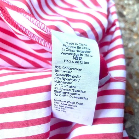 NWT J. Crew Universal Standard Striped Poplin Top - Picture 9 of 10